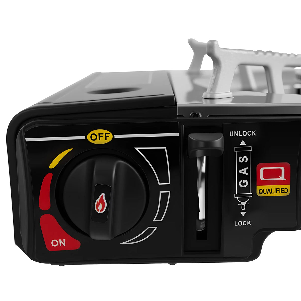 Portable Propane Gas Camping Stove | Dual-Burner BBQ Griddle & Outdoor Cooktop