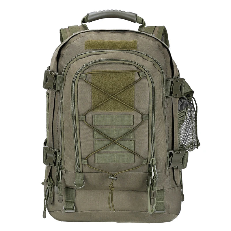 LQARMY 65L Outdoor Tactical Backpack Hiking Bag Large Capacity Camping Rucksack