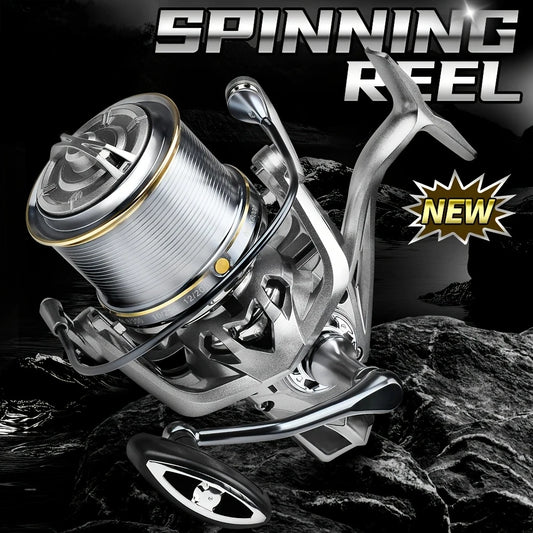 Stainless Steel Bearing Spinning Fishing Reel 8000 9000 10000 12000 14000 25KG Powerful Reel