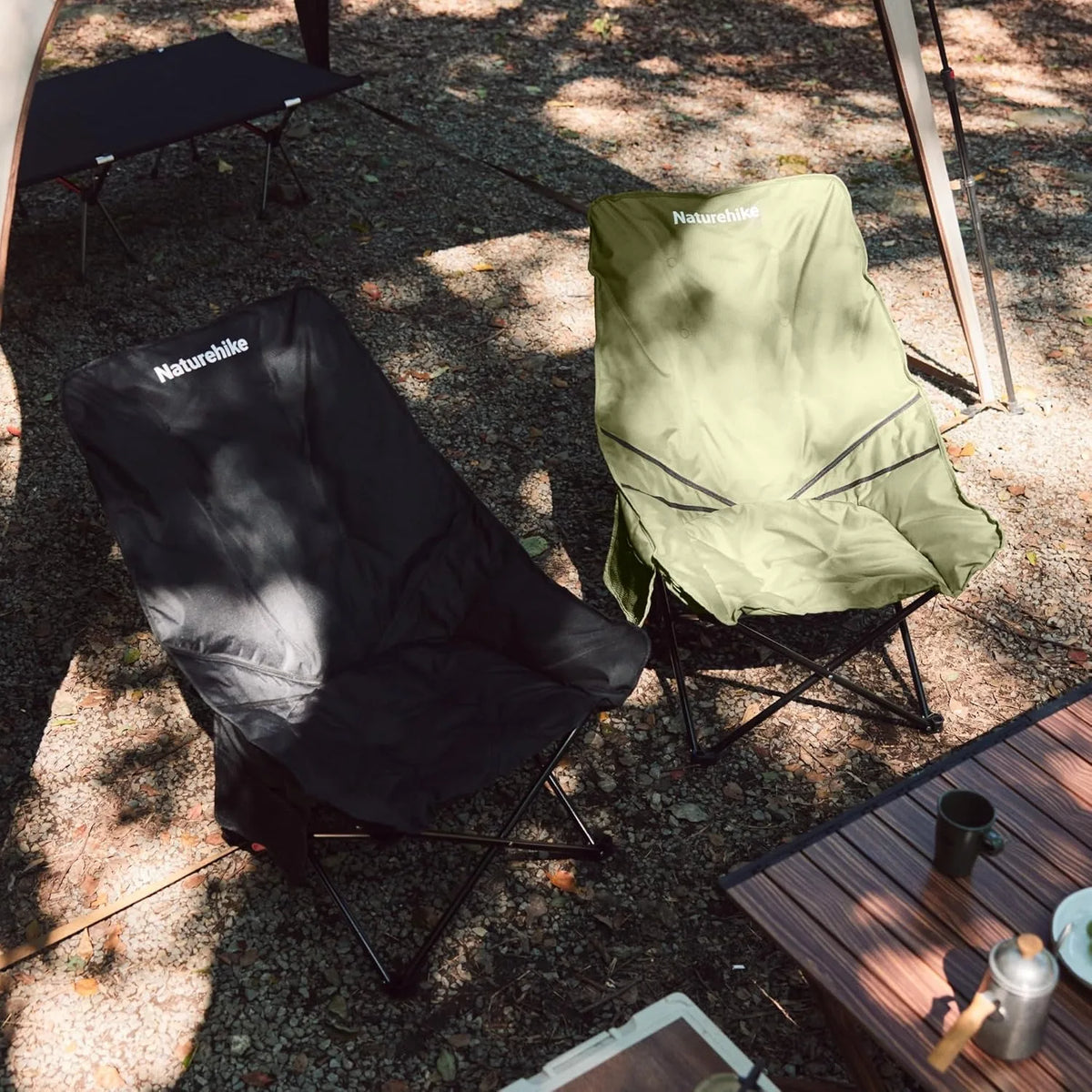 Naturehike Sea Star 2-Position Reclining Folding High-Back Camping Chair