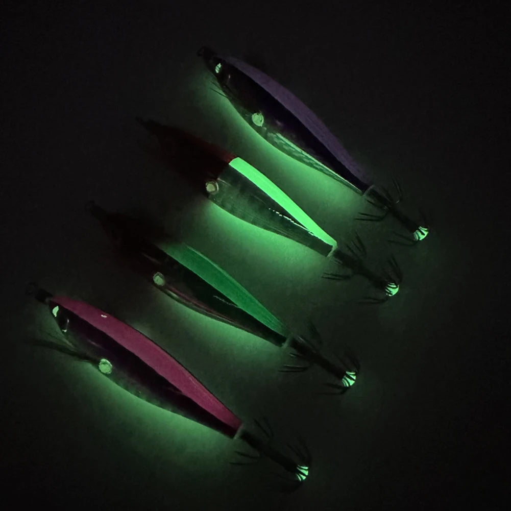 Luminous Fishing Bait Octopus Fishing Bait Simulation Squid Hook