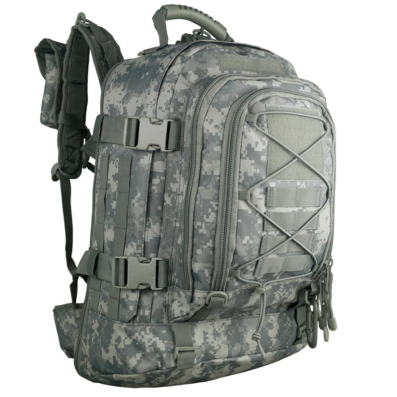LQARMY 65L Outdoor Tactical Backpack Hiking Bag Large Capacity Camping Rucksack