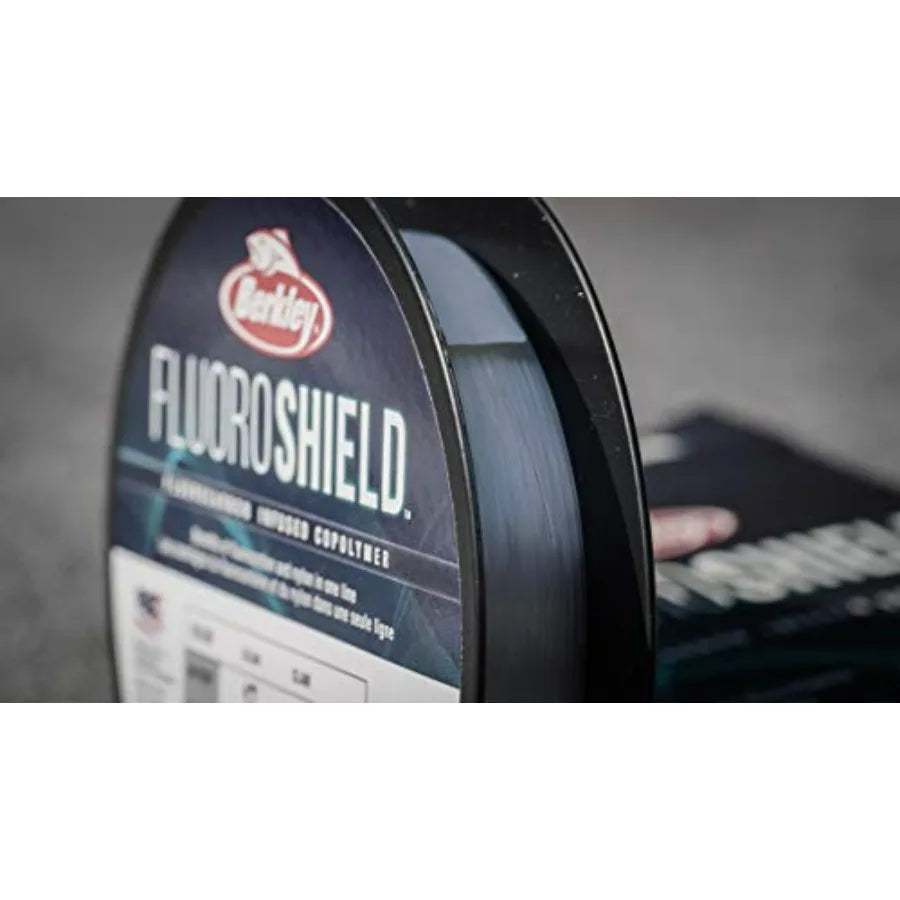 Berkley FluoroShield Fluorocarbon Fishing Line Clear for Angling