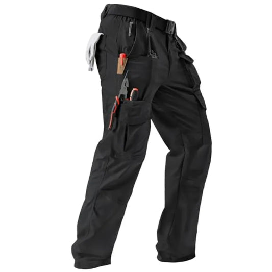 IGOLUMON Men's Stretch Tactical Pants Ripstop Cargo Pants Outdoor Lightweight EDC Hiking Work Pants with 10 Pockets