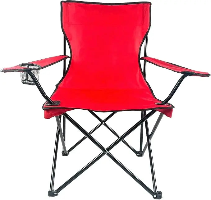 Foldable Oversized Outdoor Camping Chair for Hiking Picnic Beach Travel