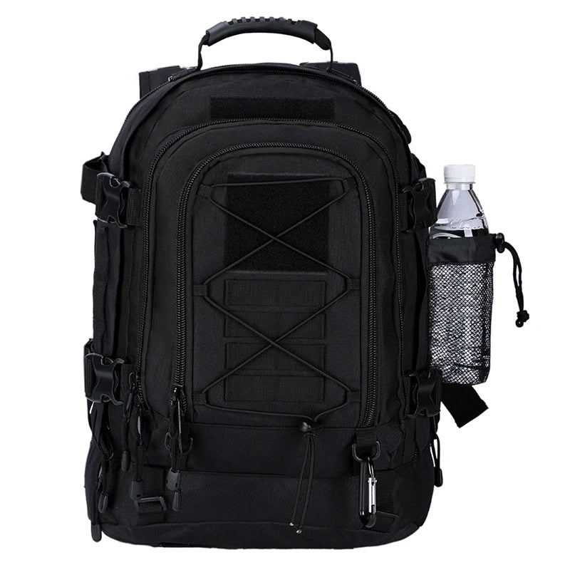 LQARMY 65L Outdoor Tactical Backpack Hiking Bag Large Capacity Camping Rucksack