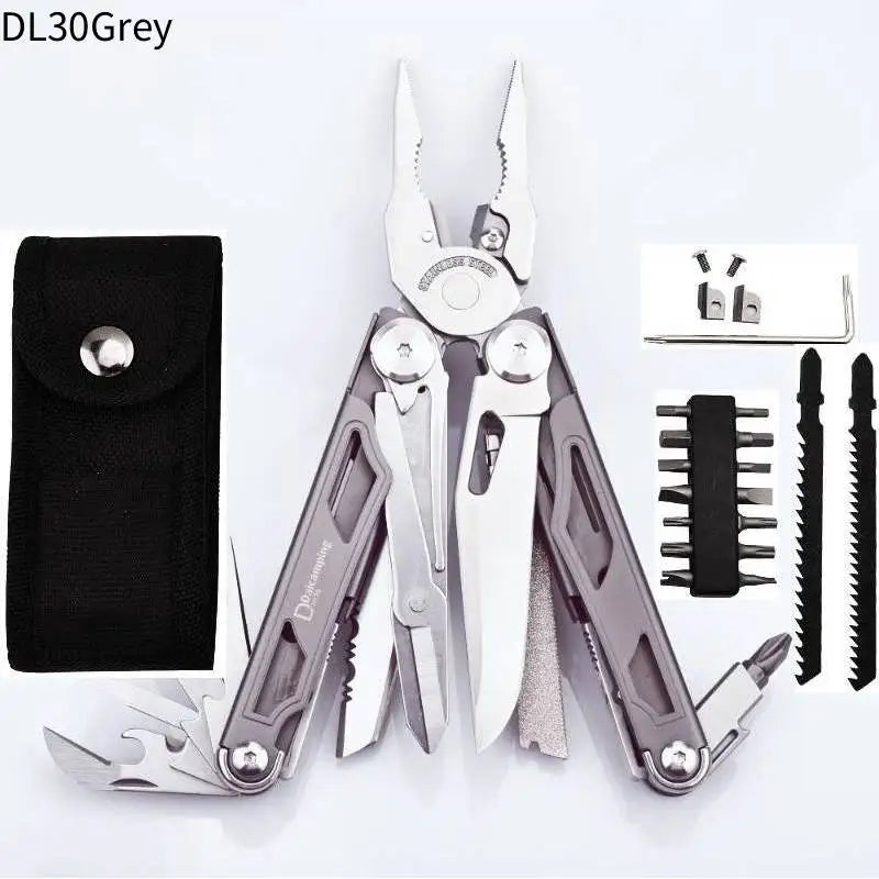 Daicamping DL25 DL30 EDC Multi-tool Kit Multifunctional Tools Hand Multi Tool Folding Multit Survival Pliers Sets