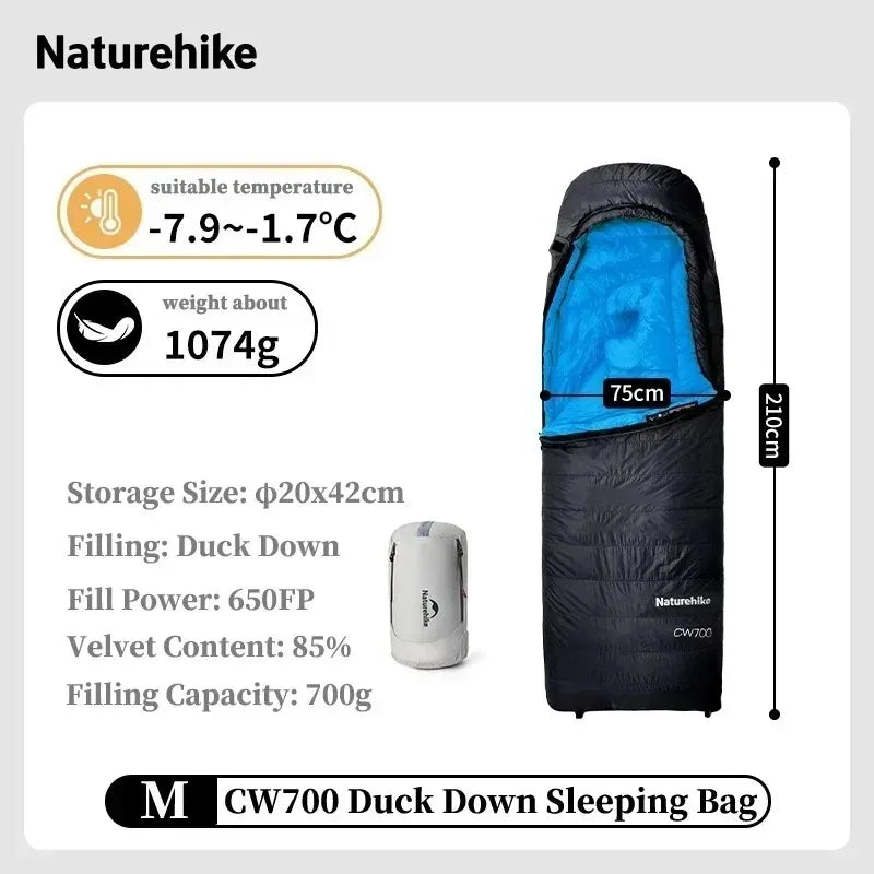 Naturehike CW700 650FP Ultralight Down Sleeping Bag