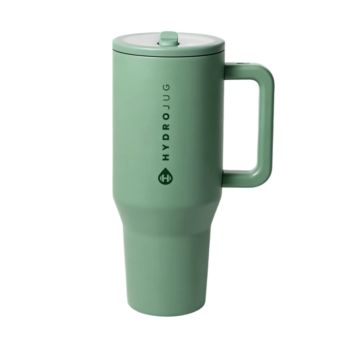 40 oz Insulated Stainless Steel Travel Tumbler with Flip Straw & Handle