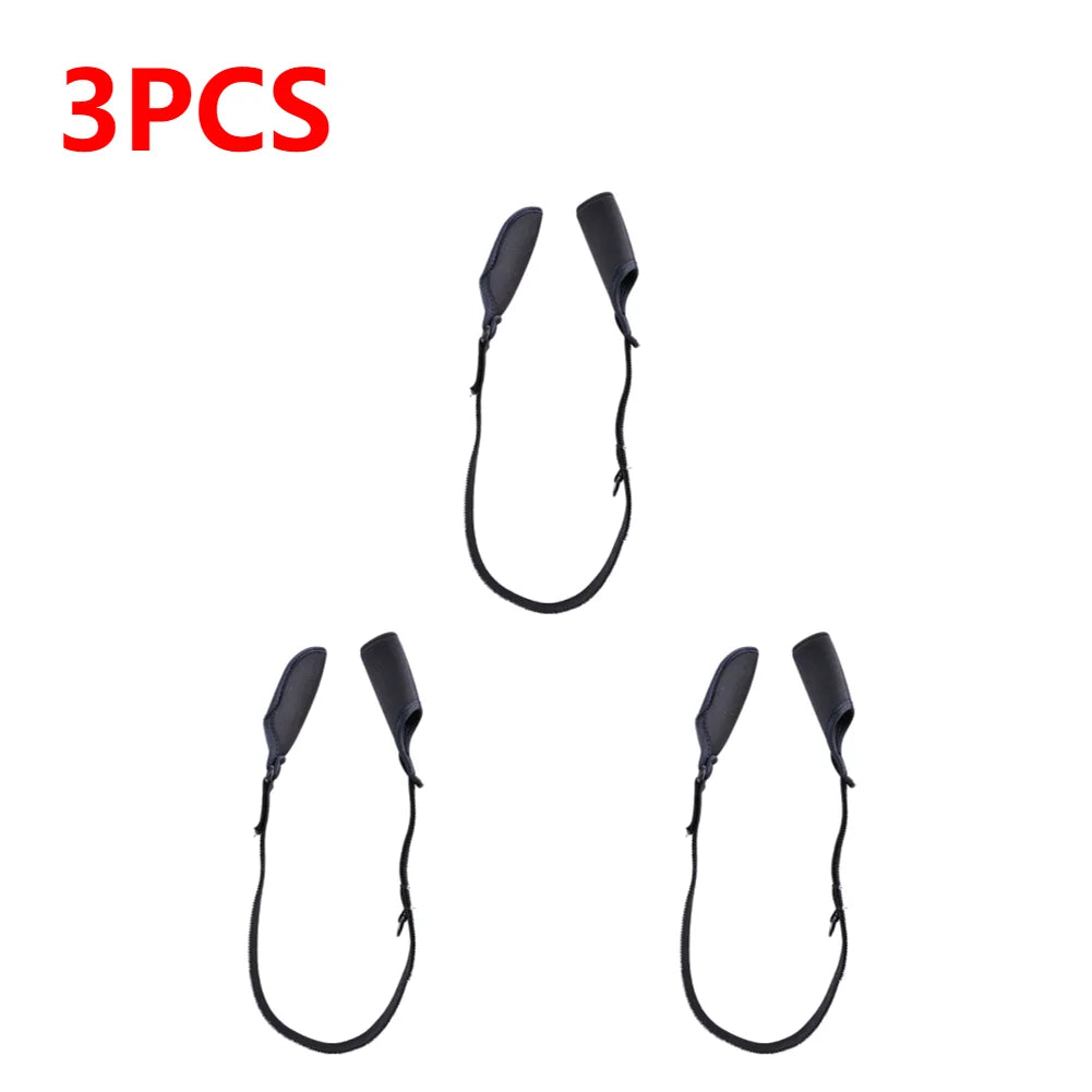 1-10PCS Fishing Rod Socks Strap Fishing Pole Sleeves Belt Rod Protector Adjustable Rod Cover Protector for Fishing Rod Tube Case