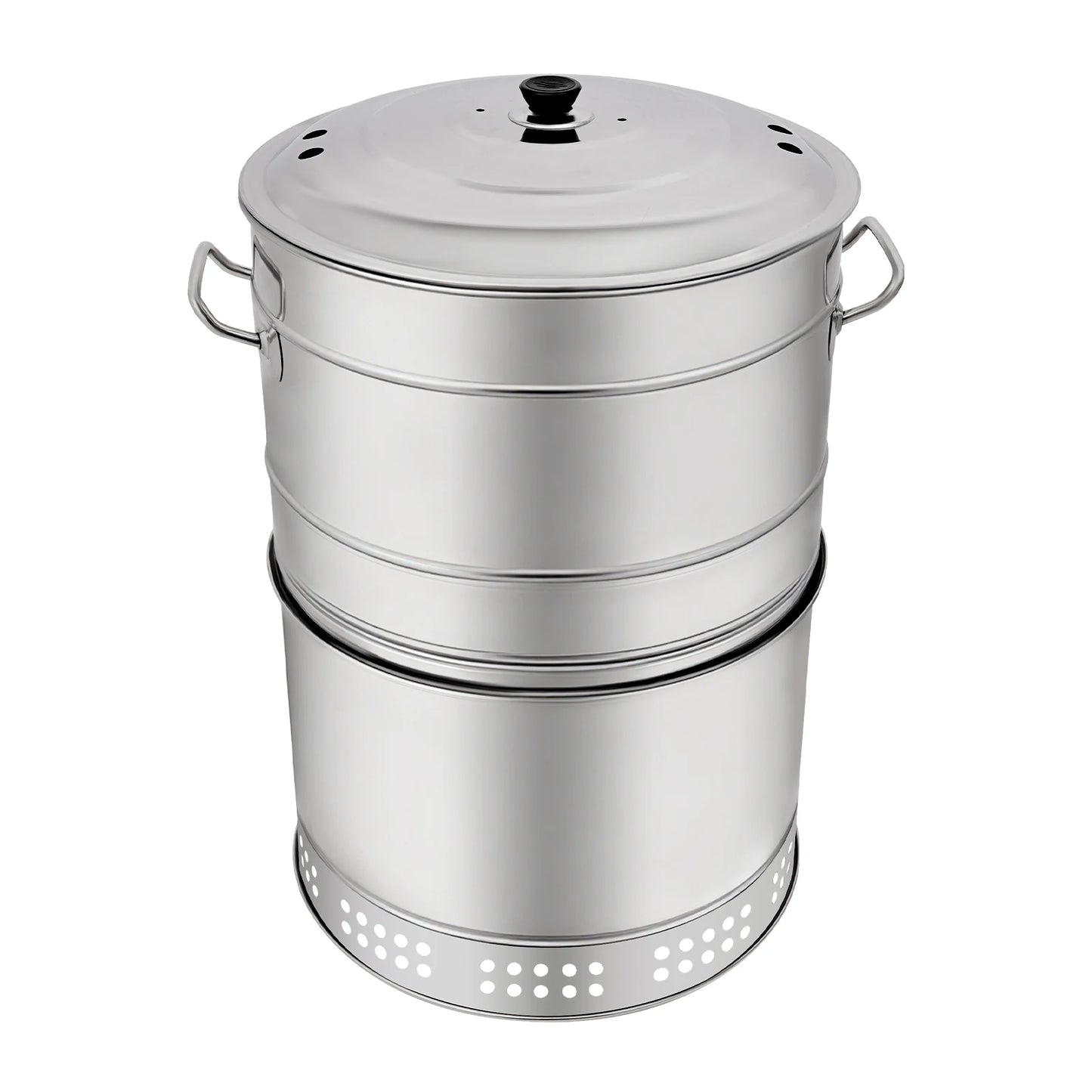 Charcoal Barbecue Grill Portable Outdoor- 360° Even Heating Stainless Steel