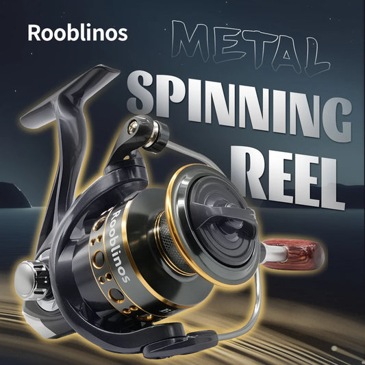 Rooblinos BK Real 4+1BB Ultralight Max Drag Fishing Reel