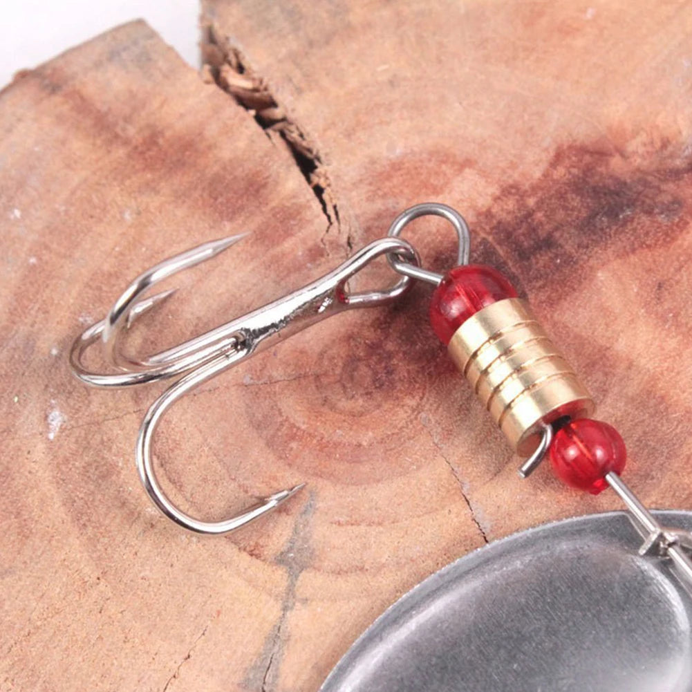 30pcs Metal Spoon Spinner Fishing Lure Spoonbait Crankbaits