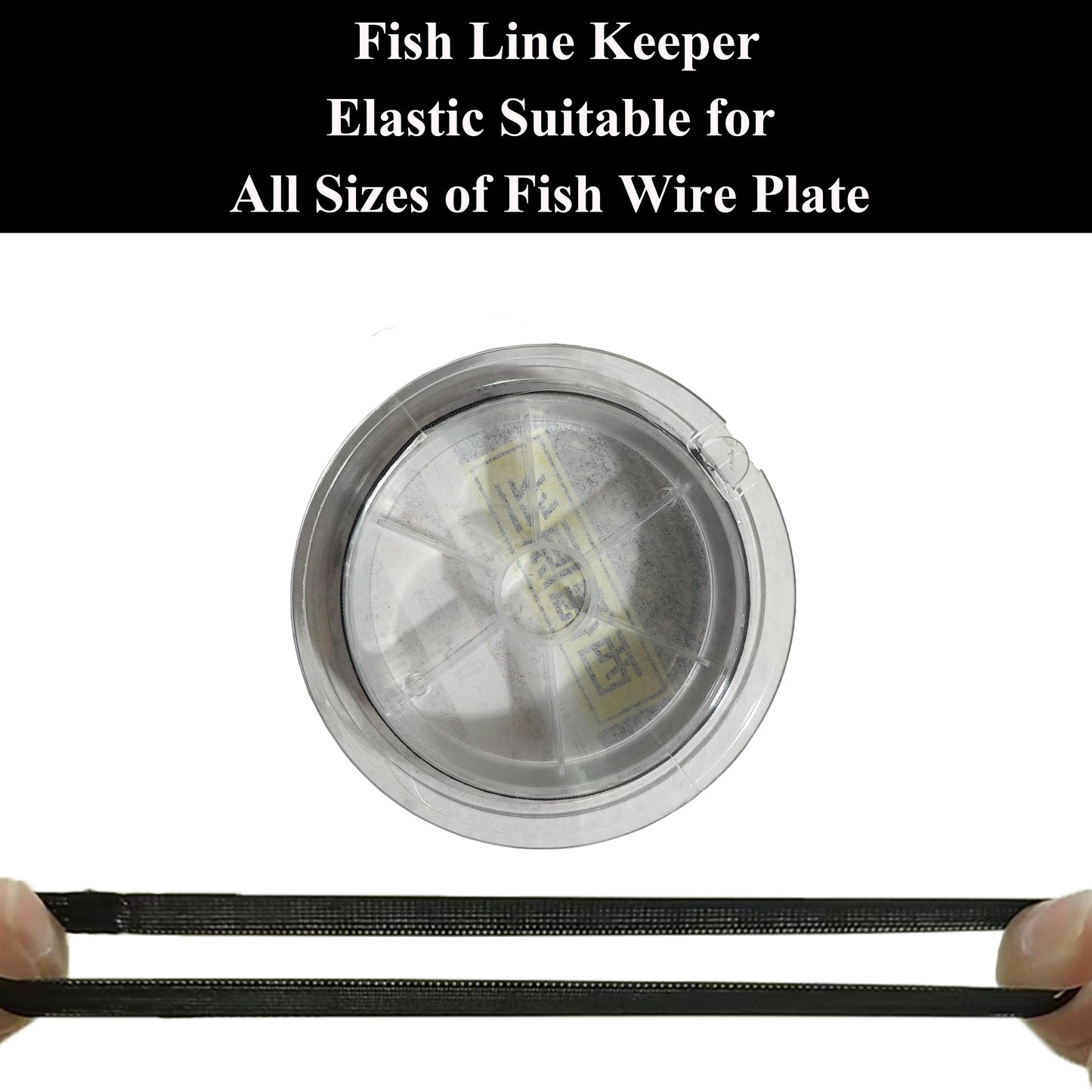 6pcs Spool belt fishing line control belt, fishing line holder, fishing reel fishing line fixer, suitable for most spool