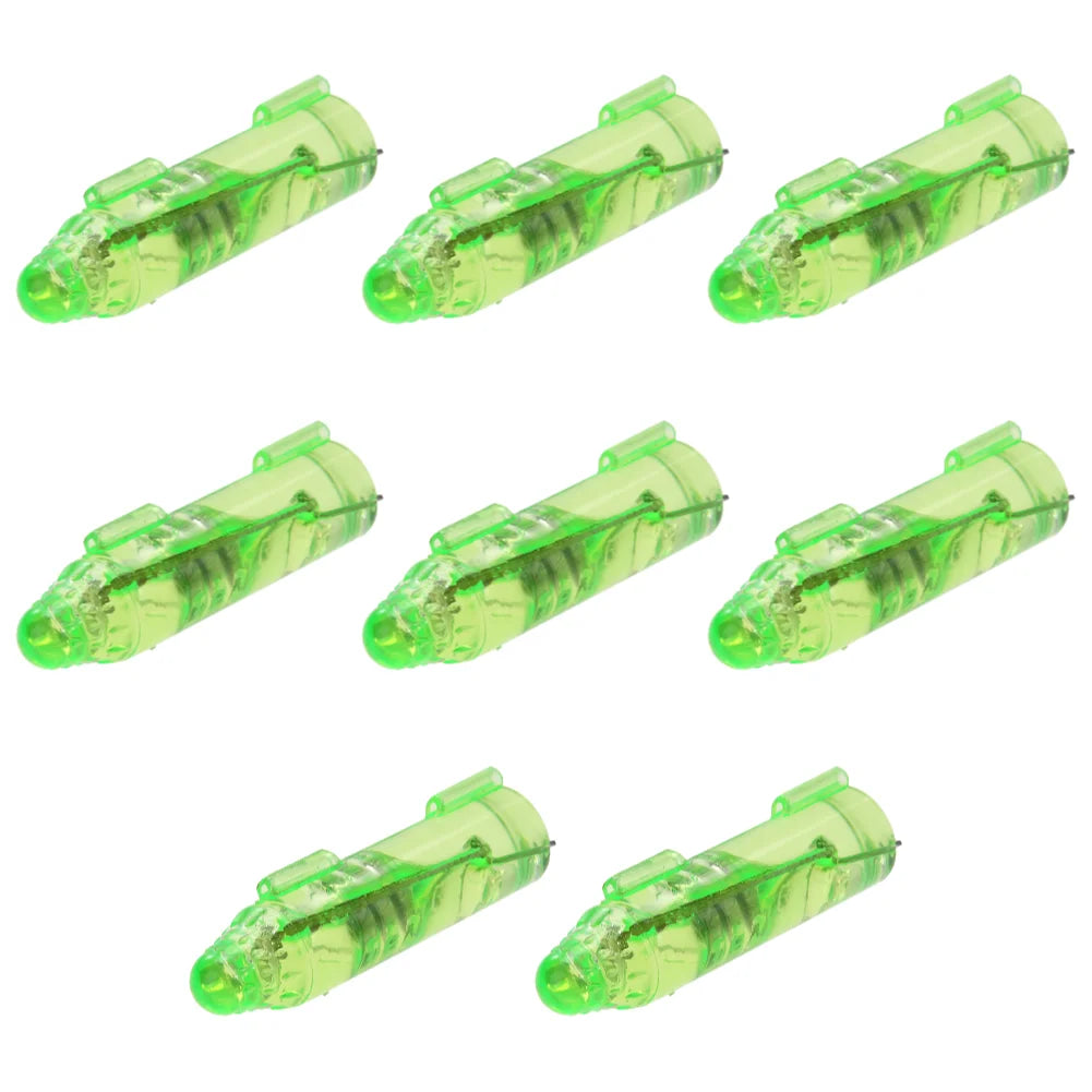 1-10PCS Underwater Mini Fish Lure LED Flashing Bait
