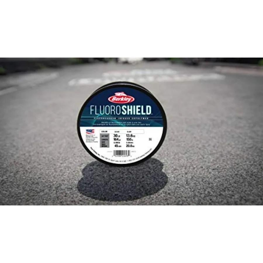 Berkley FluoroShield Fluorocarbon Fishing Line Clear for Angling