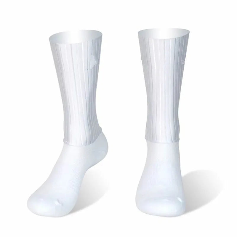 Socks Aero Anti Slip Silicone Summer Whiteline Cycling Socks
