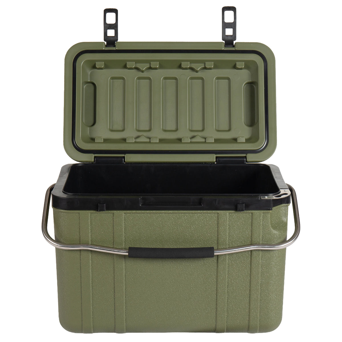 25-Quart Heavy-Duty Portable Hard-Shell Cooler Box with 5–7 Day Ice Retention