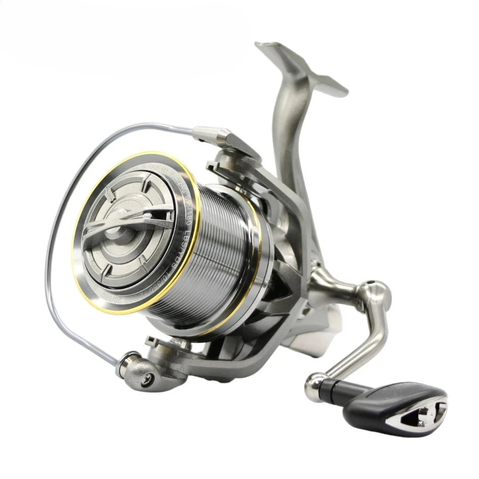 Stainless Steel Bearing Spinning Fishing Reel 8000 9000 10000 12000 14000 25KG Powerful Reel