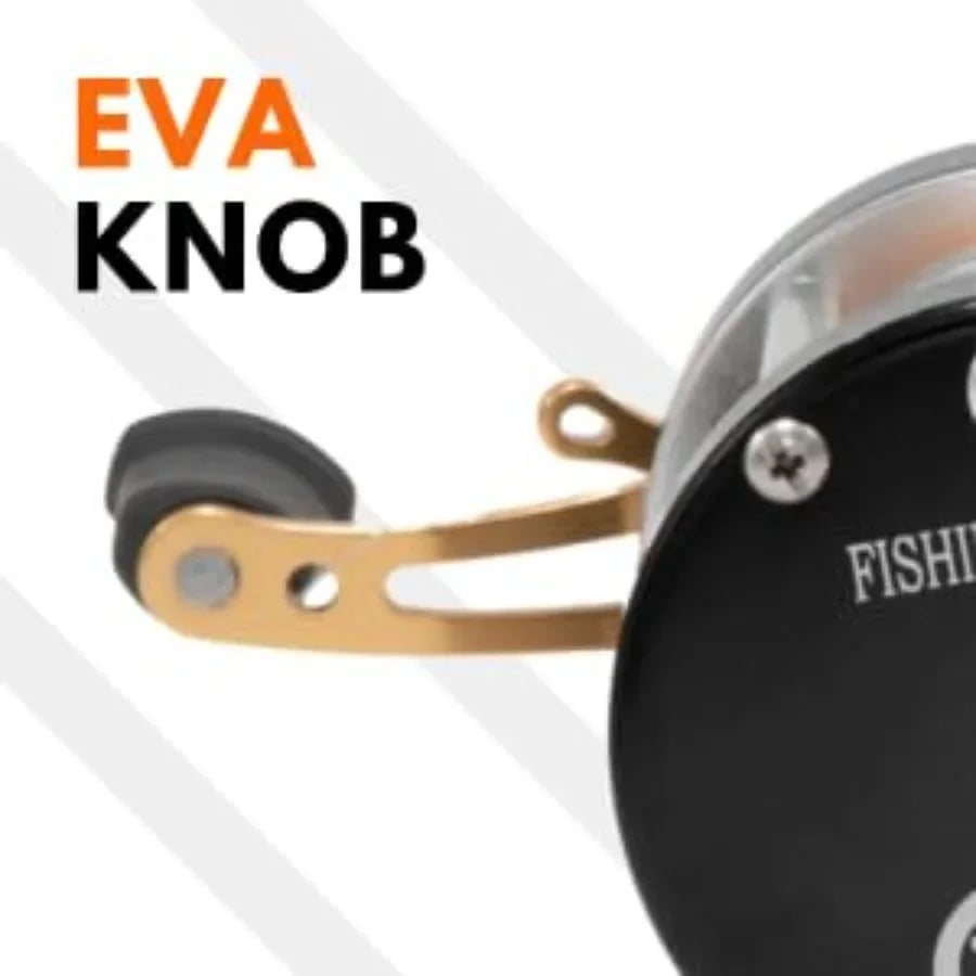 Fishing For Fun Baitcasting Reel Pre-Spooled with Line