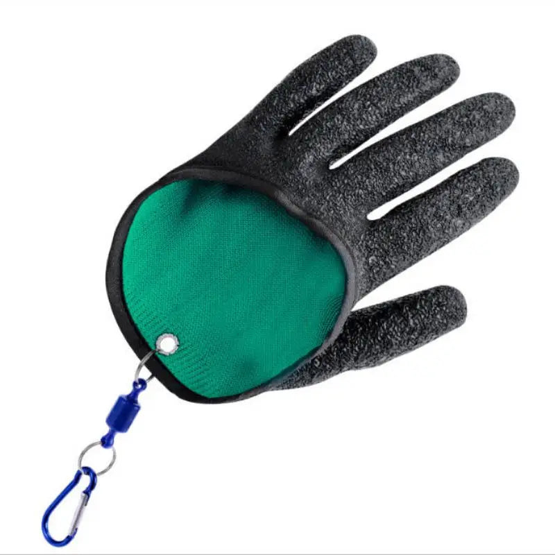 1PCS Fishing Gloves Catching Fish Anti-skid Durable Knitted Full Finger Waterproof Work Cut Resistant Gloves