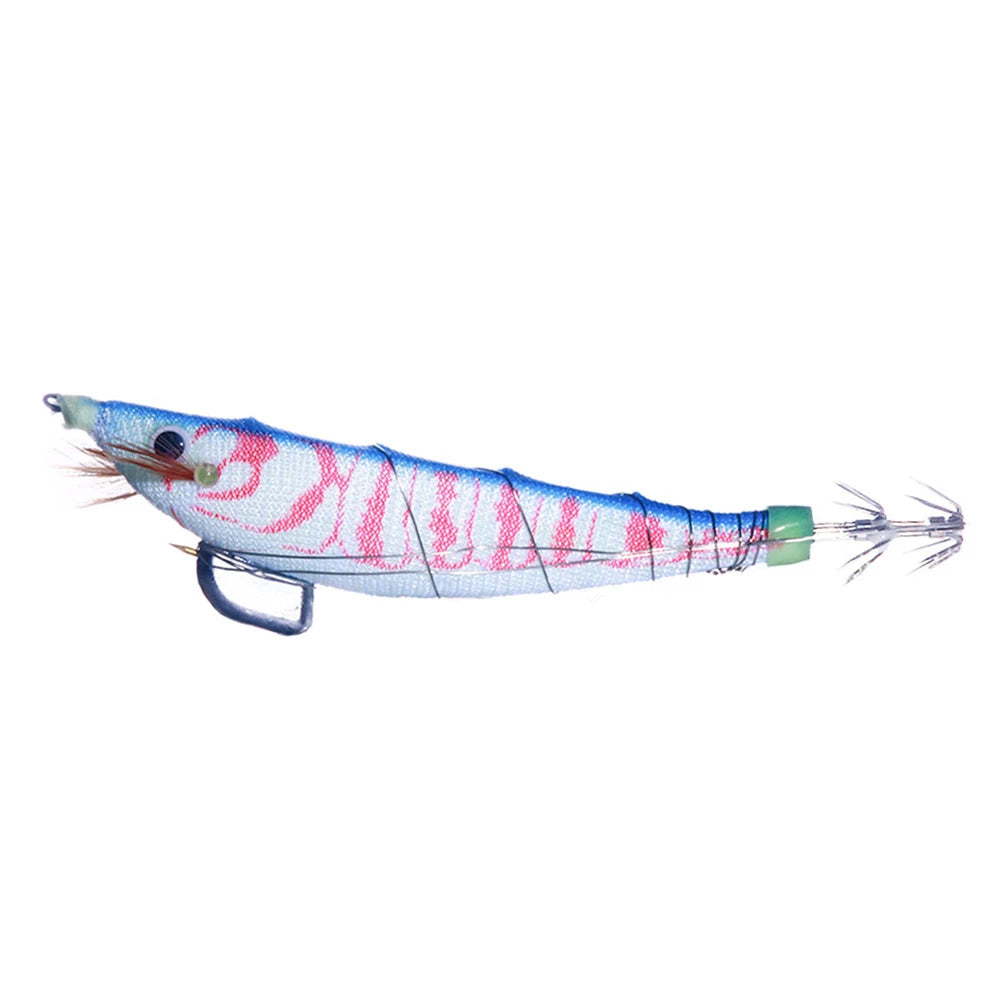 Octopus Artificial Bait 12cm Fluorescent Fishing Lure 14.3g for Night Fishing Freshwater