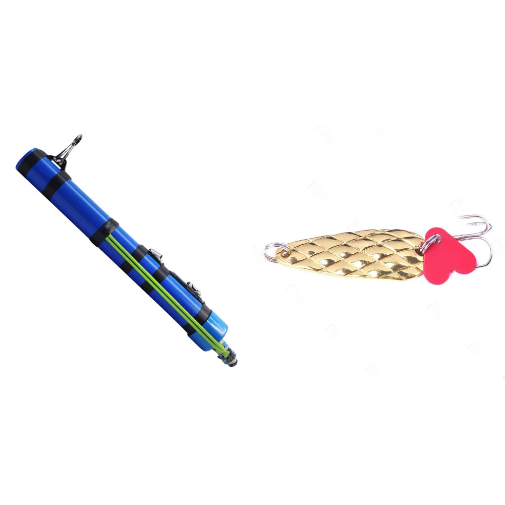 Metal Spinner Spoons Trout Fishing Lures 9g Hard Metal Artificial Bait