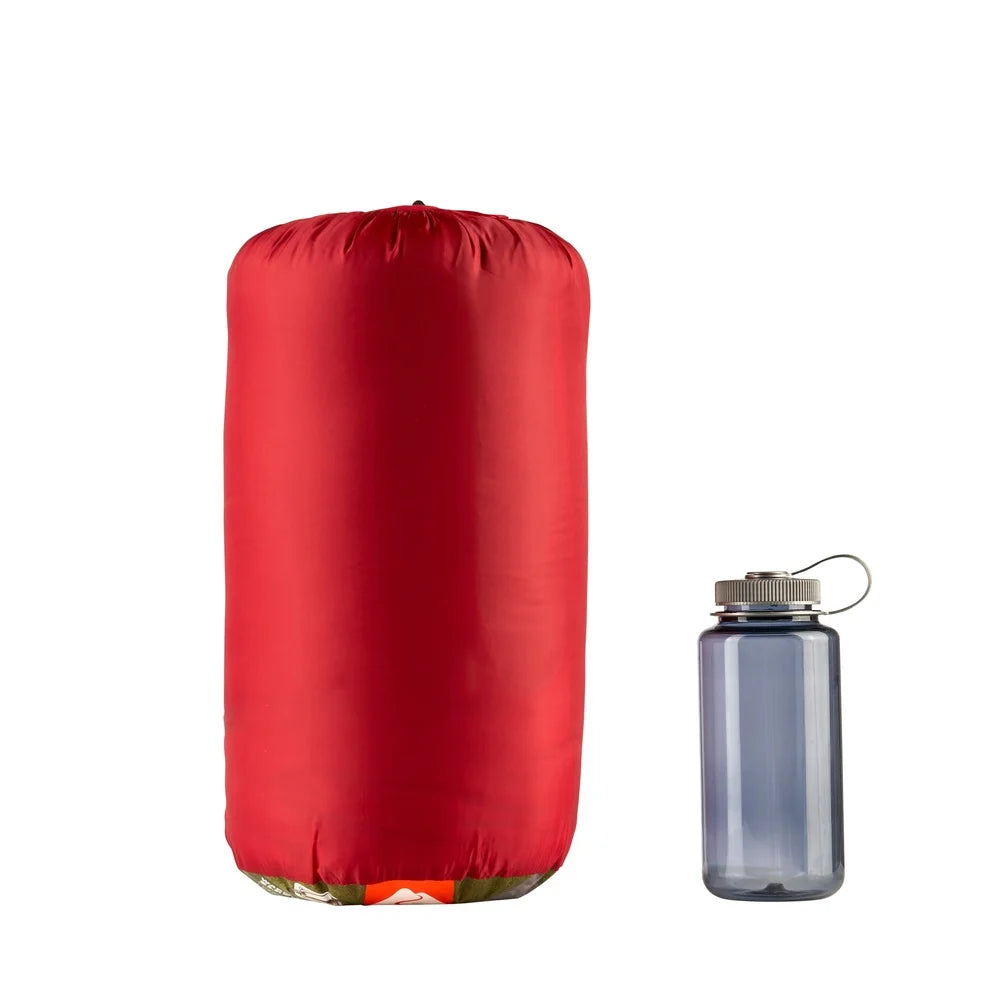 50F Warm Weather Sleeping Bag Compact Lightweight Camping