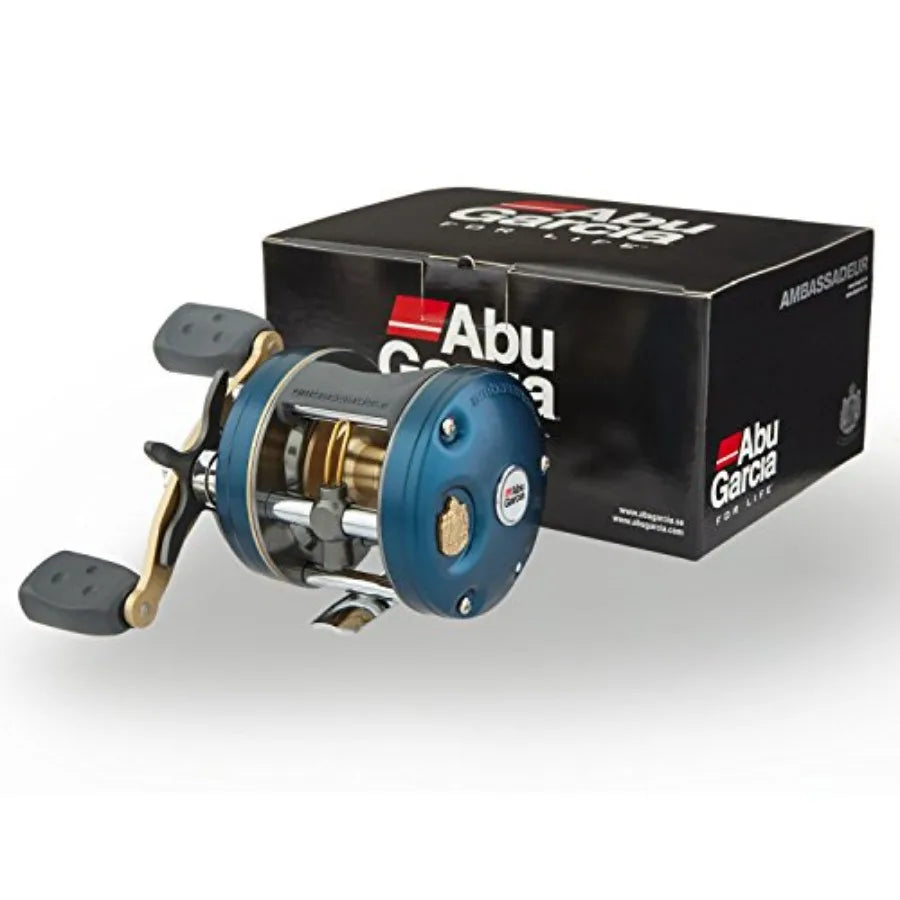 Ambassadeur C4 Baitcast Round Fishing Reel for HeavyDuty Fishing Smooth Casting Performance
