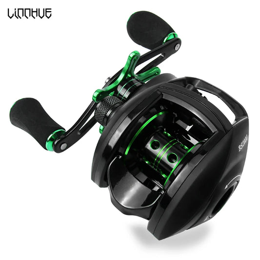 LINNHUE Best Baitcasting Reel BS2000 8.1:1 High Speed Spare Spool Reel