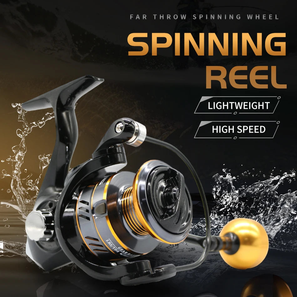 HM Heavy-Duty Metal Spinning Reel (10KG Max Drag Power)