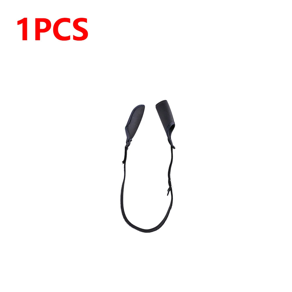 1-10PCS Fishing Rod Protection Sleeves Luya Bundle Rod Belt Adjustable Cover Strap Rod Organizer Fish Tool