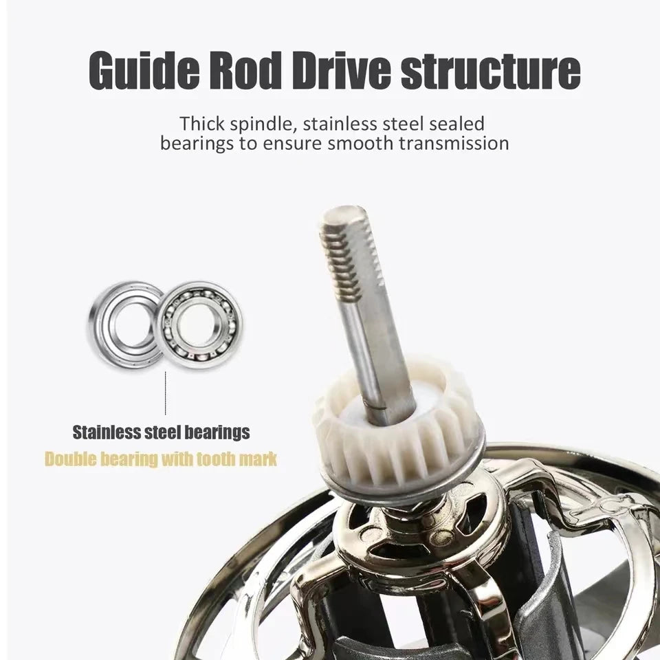 Stainless Steel Bearing Spinning Fishing Reel 8000 9000 10000 12000 14000 25KG Powerful Reel