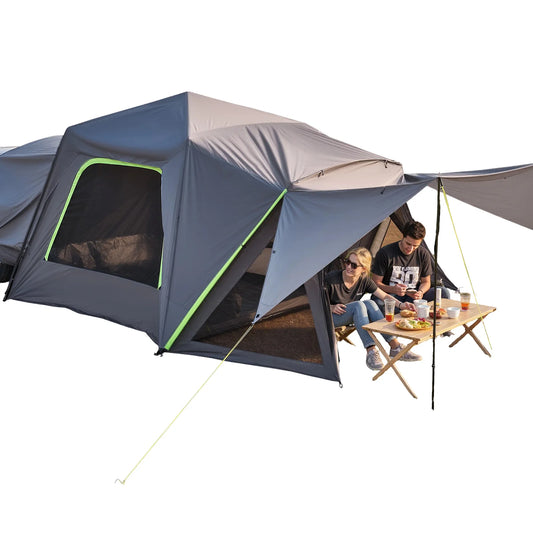SucceBuy SUV Tent for Camping Waterproof Spacious Double Layer Design Shade Awning