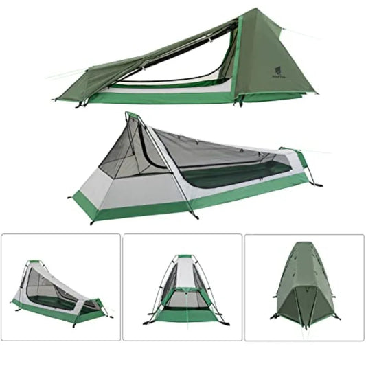 Ultralight Bivy Tent for 1 Person 3 Season Waterproof