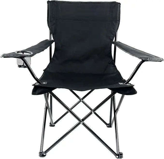 Foldable Oversized Outdoor Camping Chair for Hiking Picnic Beach Travel