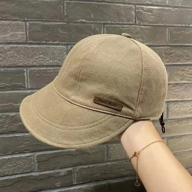 Women's Foldable Sunhat Summer Outdoor Beach Fisherman Hat Sunscreen UV Protection Cap Adjustable Cotton Wide Brim Bucket Caps