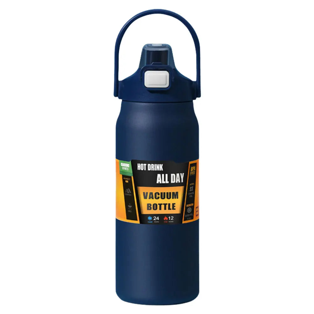 1200ml Insulated Bottle Stainless Steel Thermal Water Cup BPA Free