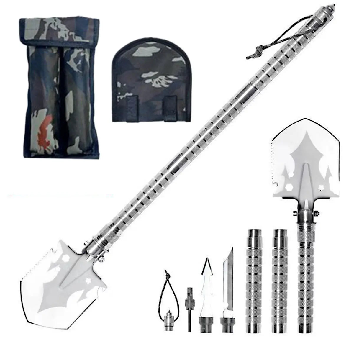 Multi Functional Detachable Foldable Military Electric Shovel Outdoor Survival Equipment