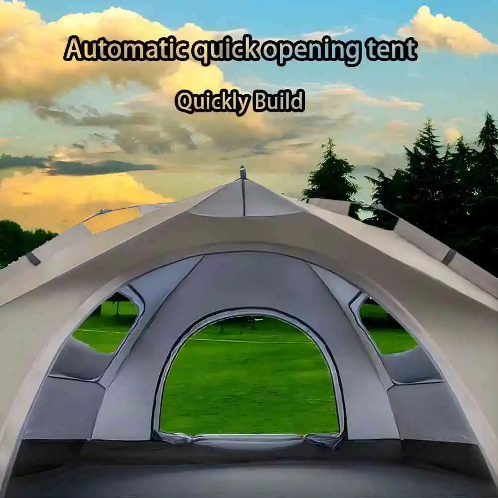 Outdoor shelter Sunshade Self-driving Travel Camping Tent Reactive tent 4 person waterproof