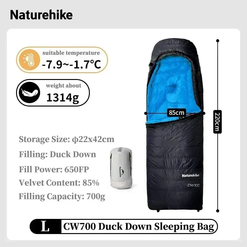 Naturehike CW700 650FP Ultralight Down Sleeping Bag