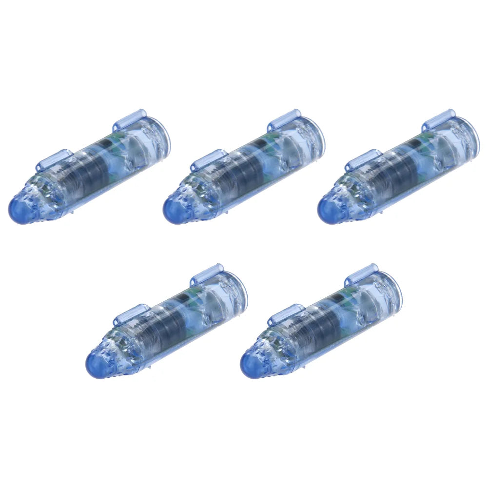 1-10PCS Underwater Mini Fish Lure LED Flashing Bait