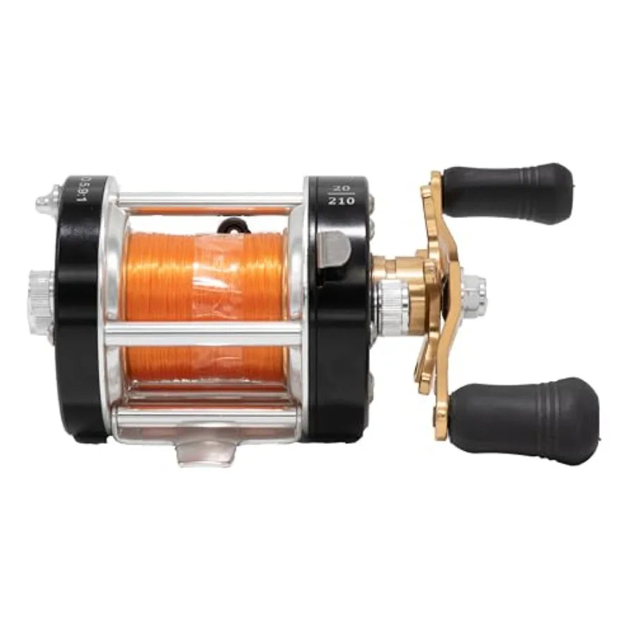 Fishing For Fun Baitcasting Reel Pre-Spooled with Line