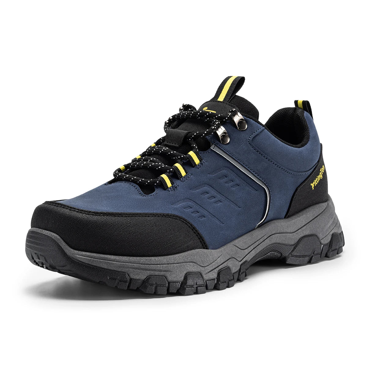 Fittington Men's Hiking Shoes Outdoor Mountaineering Cushioning Non-Slip Lightweight Strong Grip Casual Sneakers