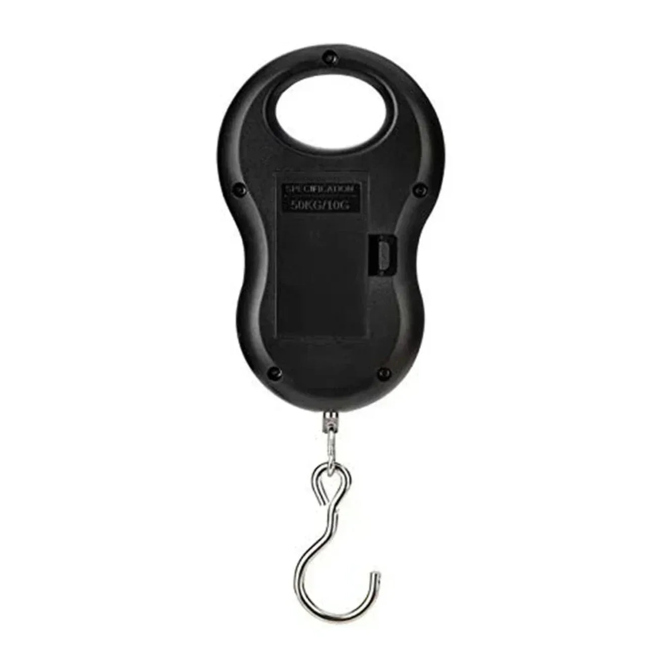 Multifunction Digital Scale 50 kg – Rechargeable Or Battery-Powered Hanging Scale with Tare Function, Ideal for Travel and Angl