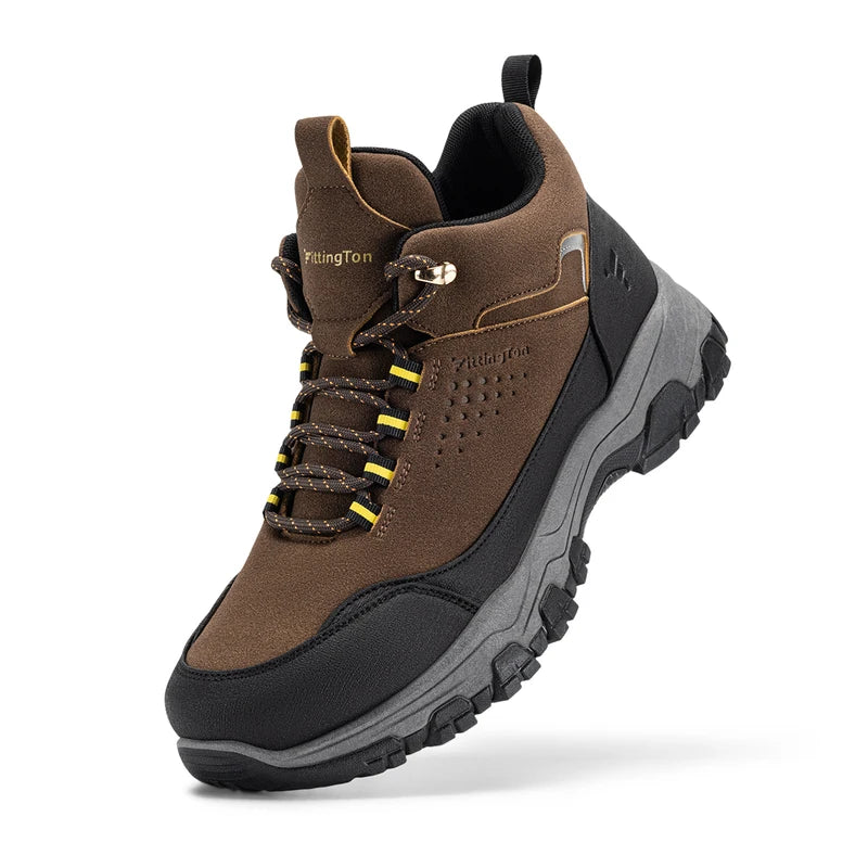 Men's Mid-Height All-Terrain Non-Slip Outdoor Hiking Boots