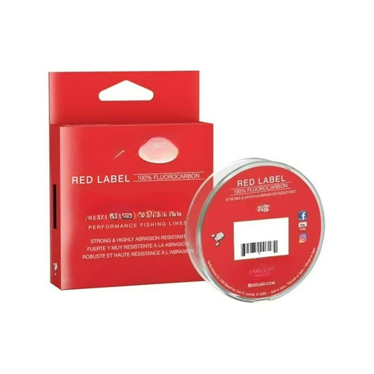 Red Label 100% Fluorocarbon Fishing Line 8lbs, 200yds Break Strength/Length - 08RM250
