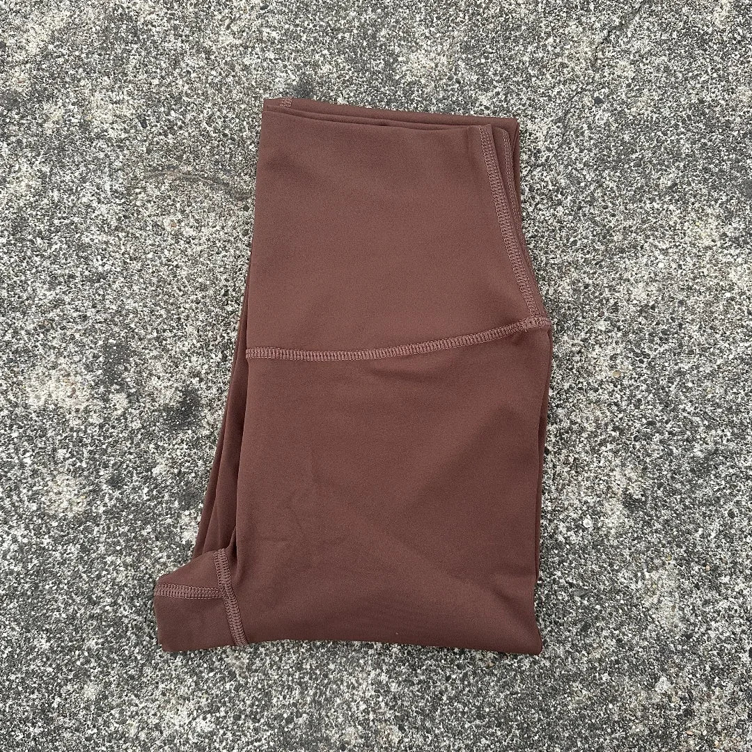 High-Waist Yoga Leggings with Back Pocket | Premium Athletic Training Pants