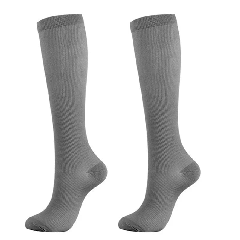 S-XXL Compression Socks Men Women Hiking Running Marathon Socks