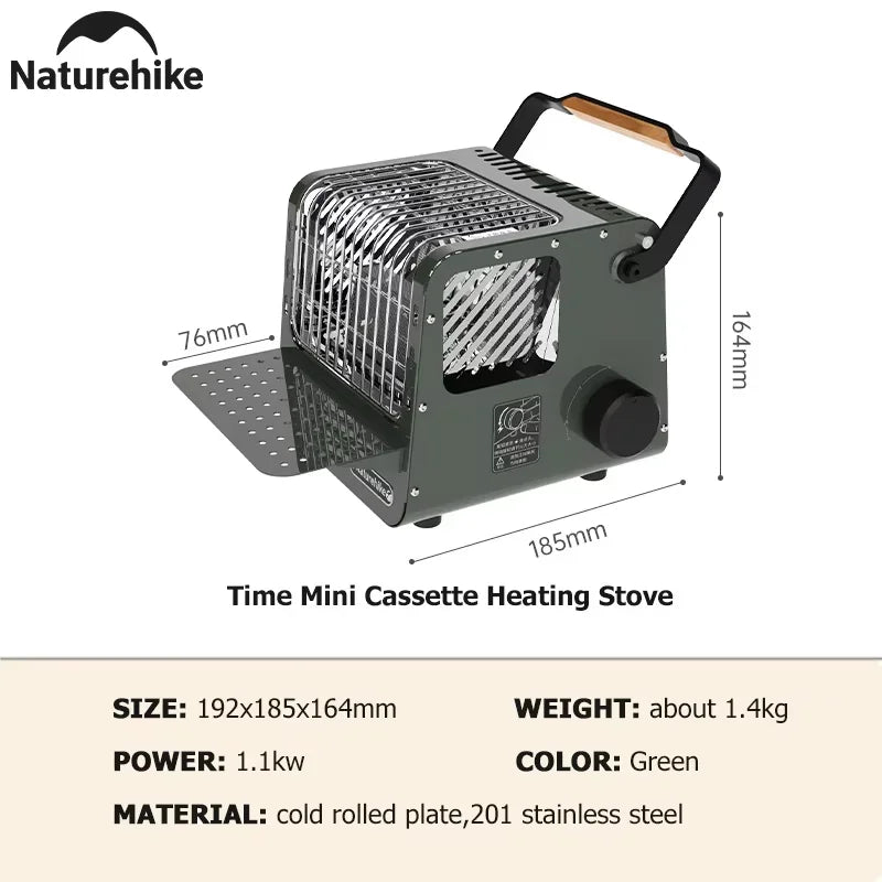 Naturehike Portable Mini Cassette Camping Heater & Stove